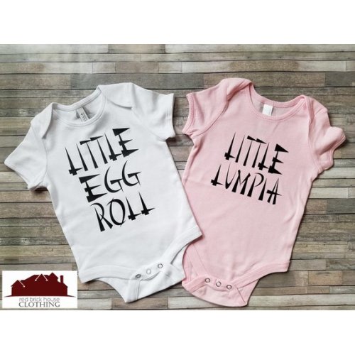 Little Egg Roll/ Little Lumpia/ Asian/ Filipino/ Chinese/ Bodysuit/ Youth Shirt/ CPSC/ CPSC compliant/ Custom/ Personalized
        , 
                    Little Lumpia