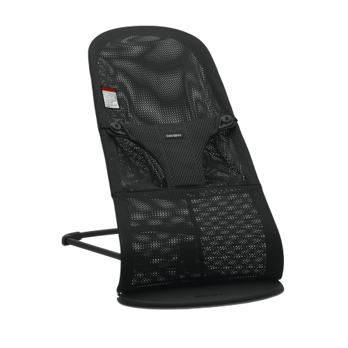 Bouncer Bliss: Black - Mesh
