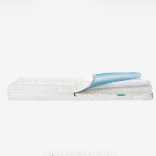 Extra Waterproof Crib Mattress Cover - Standard / Cloud White