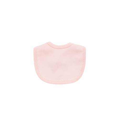Pink with White Bib - Picot Trim – Southern Proper Blanks