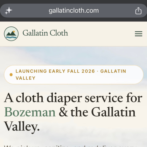 Cloth Diaper weekly service - Gallatin Cloth