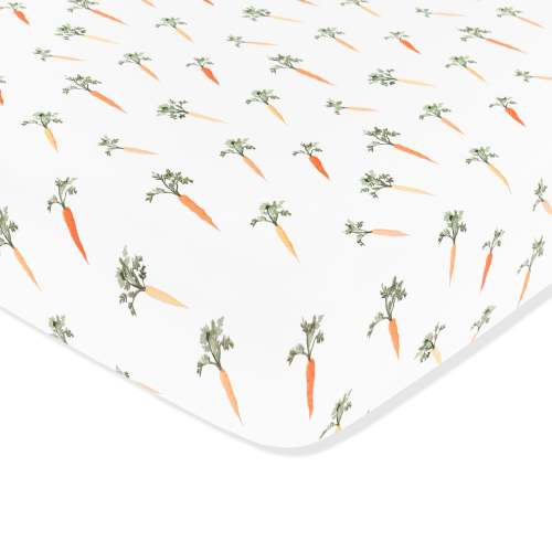 Crib Sheet in Carrot