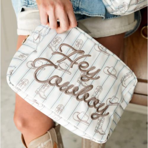 KENZKUSTOMZ - Hey Cowboy - Western Blues Striped XL Bag