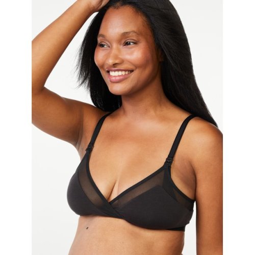 Joyspun Women's Maternity Nursing Bra, Size Large