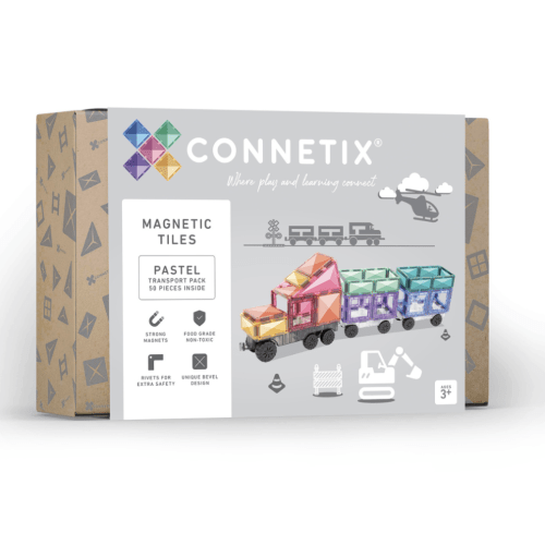 CONNETIX Pastel Transport Pack, 50 Pieces | Official Store