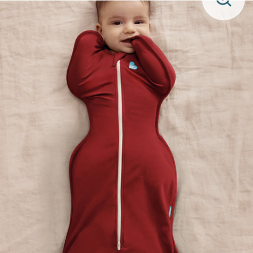 Swaddle Up™ 1.0 TOG Cotton Maroon