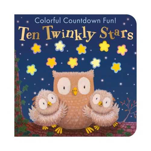 Ten Twinkly Stars - by Tiger Tales (Board Book)