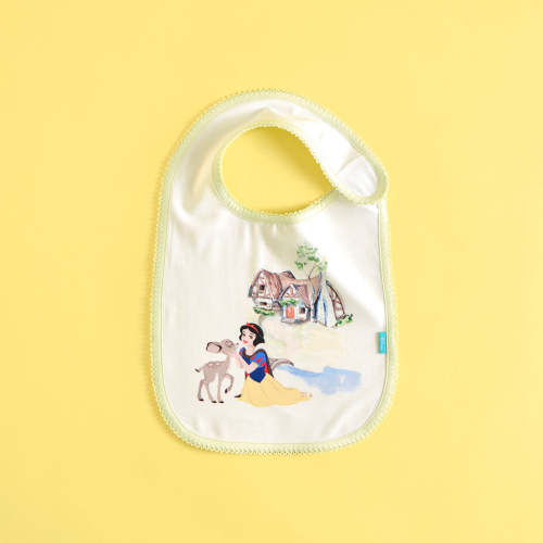 Disney Snow White Picot Bib