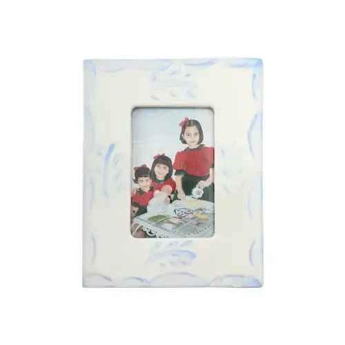 Ceramic Frame - Blue | Tricia Lowenfield Design | Over The Moon