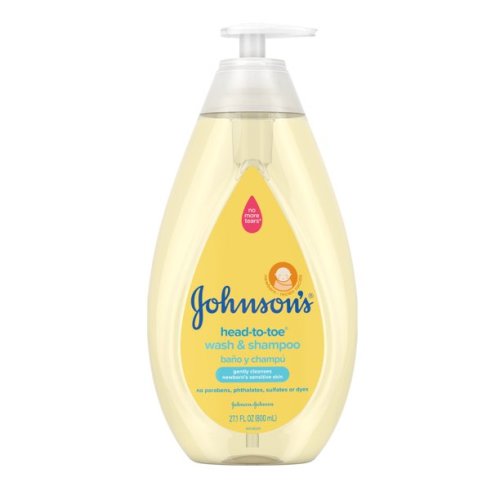 Johnson's Head-To-Toe Tear-Free Baby Body Wash & Shampoo, 27.1 fl. oz