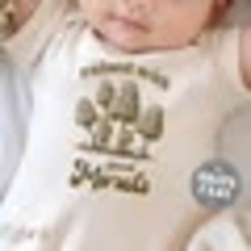 Mushroom Baby ONESIE® Good Morels Funny Fungi Infant Bodysuit Forestcore Mushroom Baby Shower Gift Woodland Baby Shirt