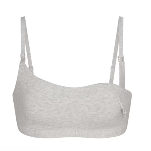 NURSING BRALETTE 2-PACK | LIGHT HEATHER GREY | SKIMS