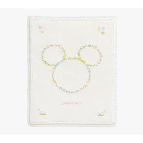 Disney Mickey Mouse Easter Heirloom Baby Blanket