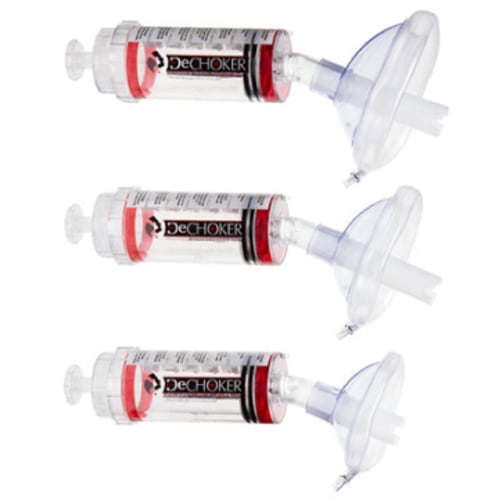 Three-Pack DECHOKER® Device