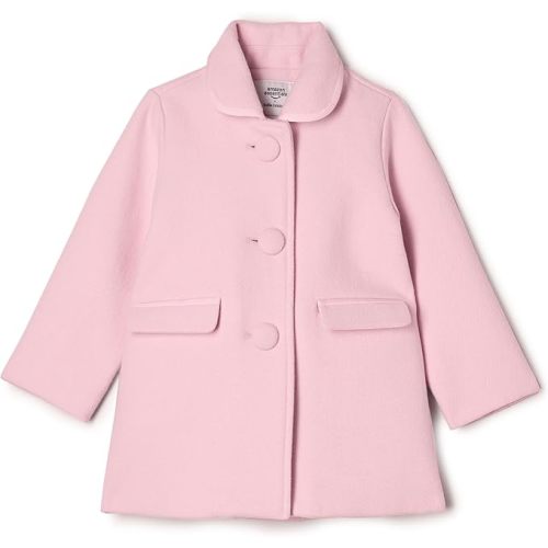 Amazon Essentials x Sofia Grainge Toddlers and Baby Girls' Wool Blend Coat