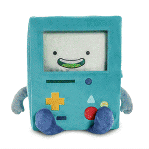 Adventure Time - BMO 12" Glow-in-the-Dark Interactive Plush | Kidrobot