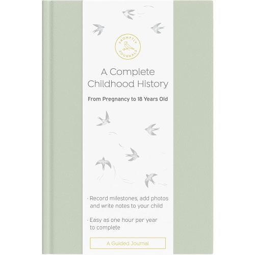 Promptly Journals, A Complete Childhood History | Baby Memory Book