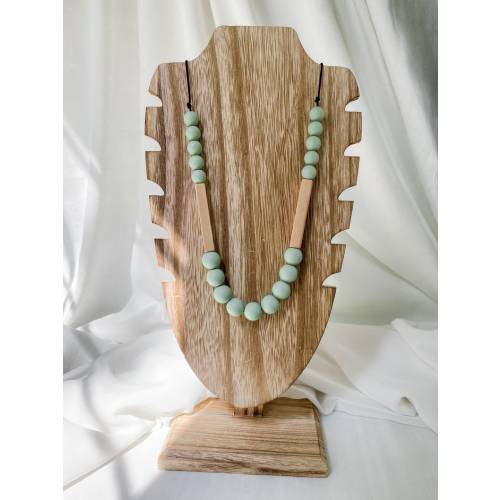 Mint & Wood Modern Mama Silicone Necklace  Nursing Necklace  - Etsy