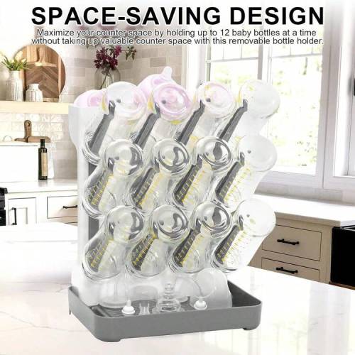 Milk Bottle Drying Rack, Nursery Bottle Dryer Stand, Baby Bottle Holder Storage Box | SHEIN USA