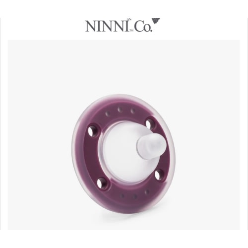 Ninni Pacifier Plum 1 Pack