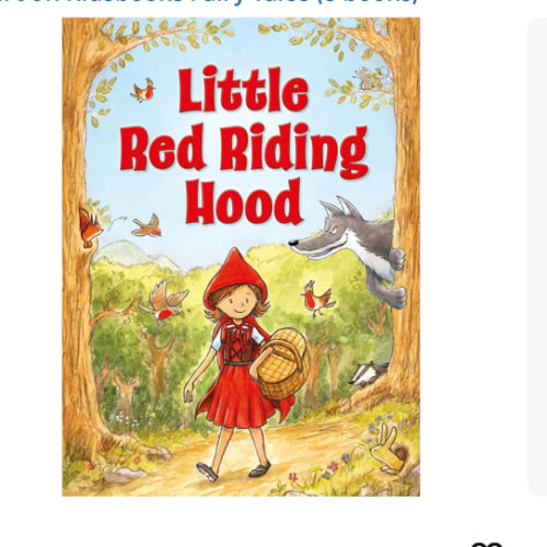Little Red Riding Hood – Classic Fairy Tale Toddlers, Ages 2-4 | Timeless Story with Sweet Illustrations