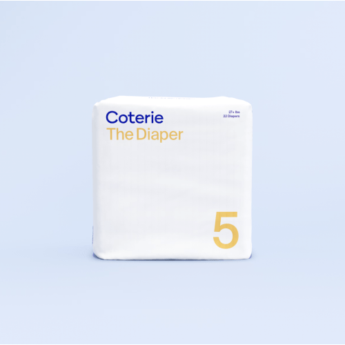 Coterie Diapers, Month Supply, Size 5
