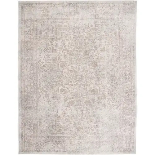 Evoke EVK256 Power Loomed Indoor Area Rug - Ivory/Taupe - 8'x10' - Safavieh