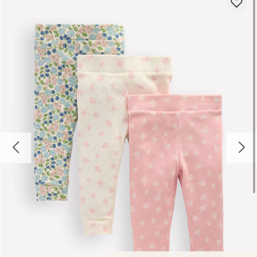 Pointelle 3-pack Leggings-Multi Ditsy Floral | Boden USA