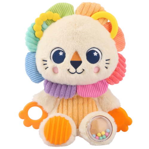 Playskool Sensory Pal Lion Plush Interactive Stuffed Animal with Motion, Kids Ages 9 Months and up