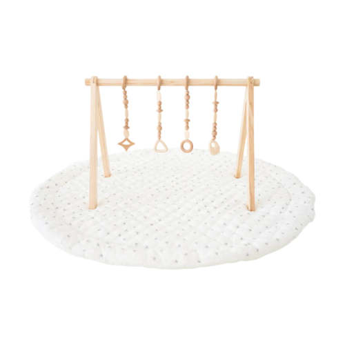 Poppyseed Play Play Gym Set, Gray and Neutral