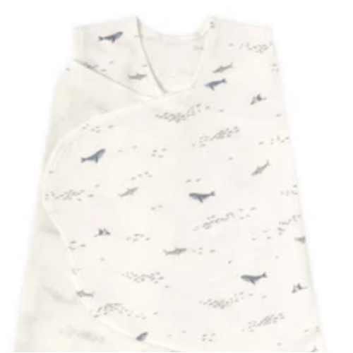 Ocean Life Cotton Swaddle | HALO