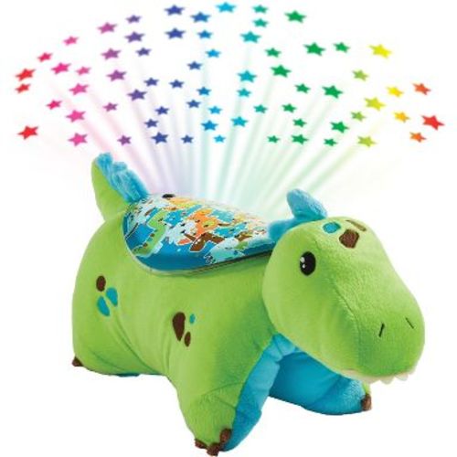 Sleeptime Lite Dinosaur Plush LED Kids' Nightlight Green - Pillow Pets