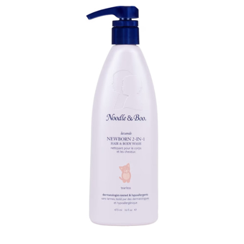 Noodle & Boo Lavender Newborn and Baby 2-in-1 Hair & Body Wash, 16 fl. oz.