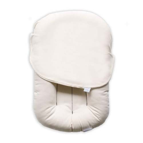 Snuggle Me Wool | Patented Sensory Lounger for Baby | Organic Cotton, Virgin lamb's Wool Fill