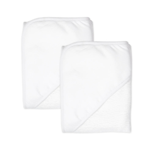 2-Pack Organic Cotton Hooded Towels, Rose Blossom | Honest Baby Clothing