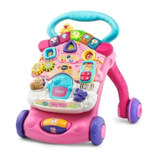 Vtech First Steps Baby Walker Pink | Baby Bunting AU