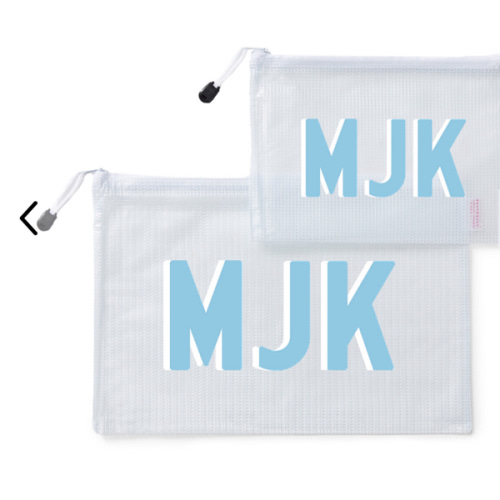 Poolside Clear Pouch - Set of 2