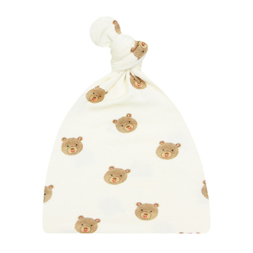 Teddy Top Knot Hat