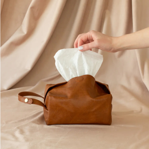 Vegan Leather Wipes Case