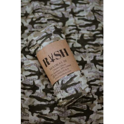 Wild Jaw Muslin Swaddle