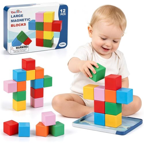 Large Magnetic Blocks for Toddlers 1–3 | Joyreal