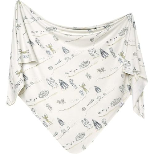 Copper Pearl Large Premium Knit Baby Swaddle Receiving Blanket Tatooine