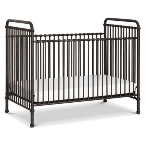 Namesake Abigail 3-in-1 Convertible Metal Crib - Vintage Iron