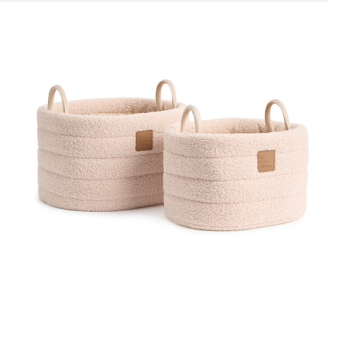 Biscuit Nappy Caddy and Storage Set