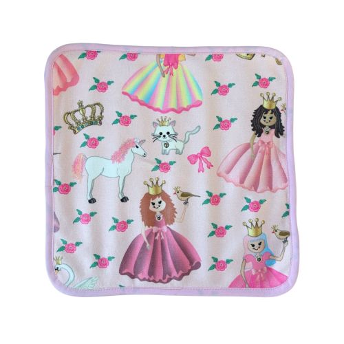 Débarbouillette : Princesses roses et licornes