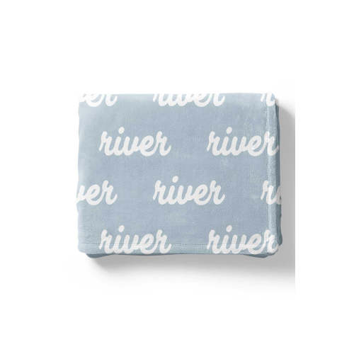 Baby Blues Personalized Color Blanket