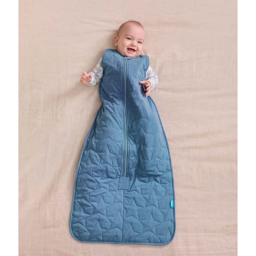 Sleep Bag Sleeveless 2.5 TOG Quilted Cotton Storm Blue Starturn Quilted