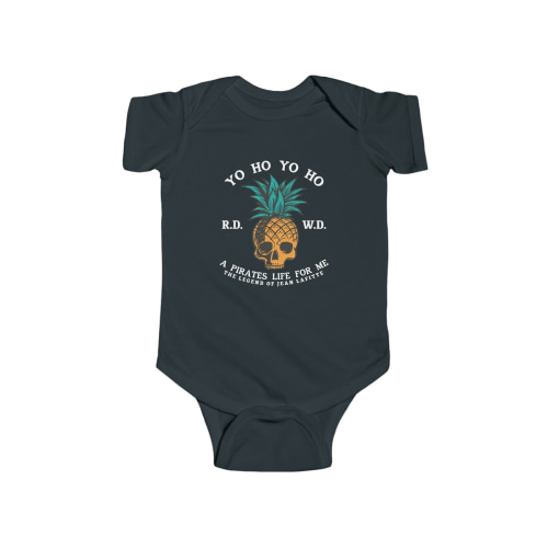 Yo Ho Pirates Life For Me - (NB or 6m)
