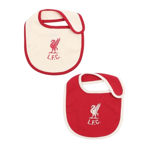 LFC Baby 2Pk Shankly Bibs Red