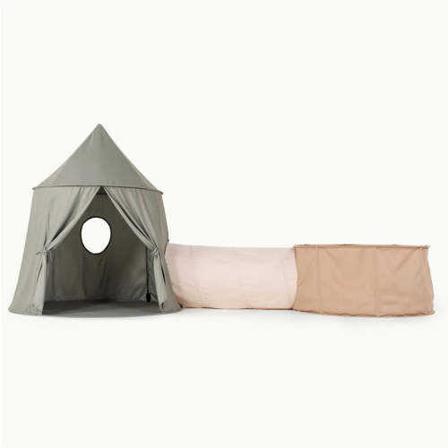 Playroom Bundle Tent Tunnel and Ball Pit - Cream